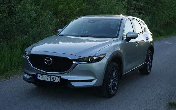 samochody osobowe Mazda CX-5 cena 90000 przebieg: 56000, rok produkcji 2019 z Piaseczno